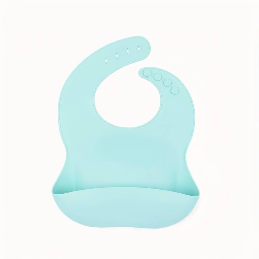 Bavoir en silicone imperméable et durable pour bébé