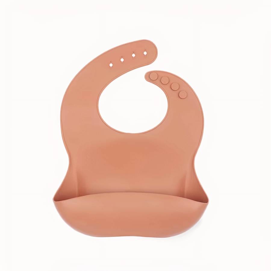 Bavoir en silicone imperméable et durable pour bébé