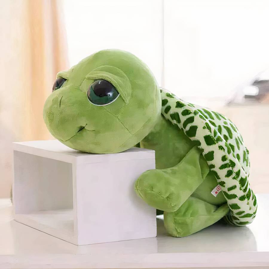 Peluche en forme de tortue pour bébé