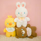 Jouets en peluche en forme d’animaux pour bébé