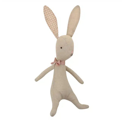 Doudou bébé lapin en peluche mignon pour filles et garçons