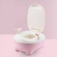 Pot de toilette motif pingouin pour bébé