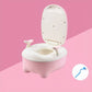 Pot de toilette motif pingouin pour bébé
