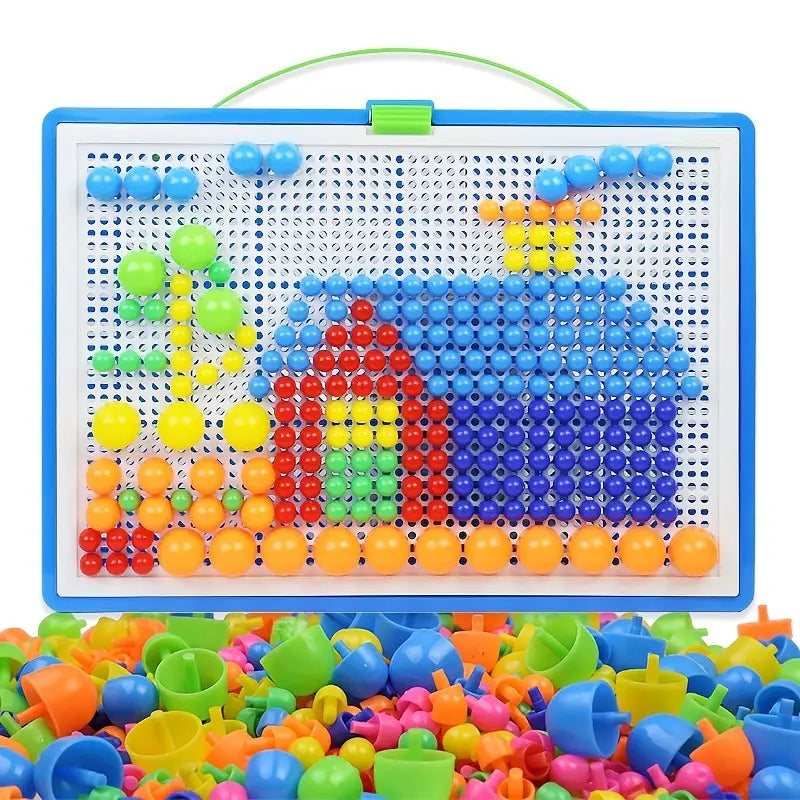 Puzzle créatif mosaïque montessori pour enfant