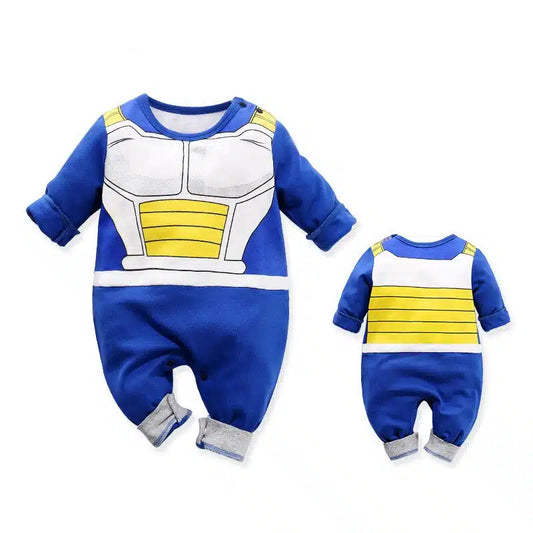 Barboteuse en coton dragon ball z pour bébé