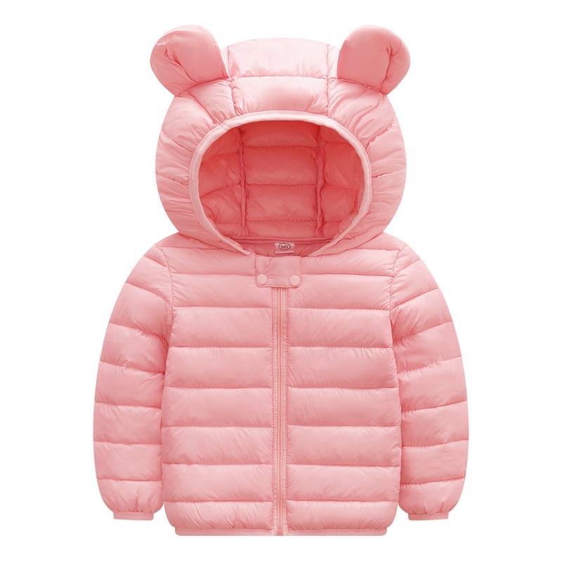 Doudoune à capuche oreilles de lapin veste imperméable