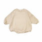 Barboteuse courte style sweat pour bébé