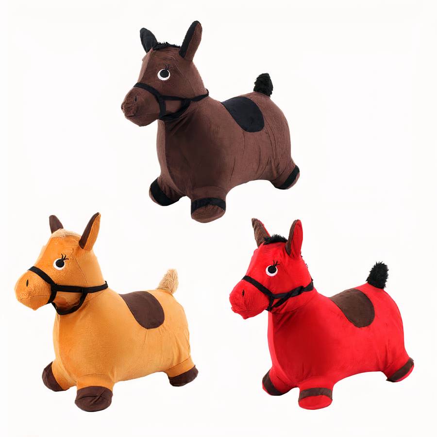 Trémie de cheval gonflable pour enfant