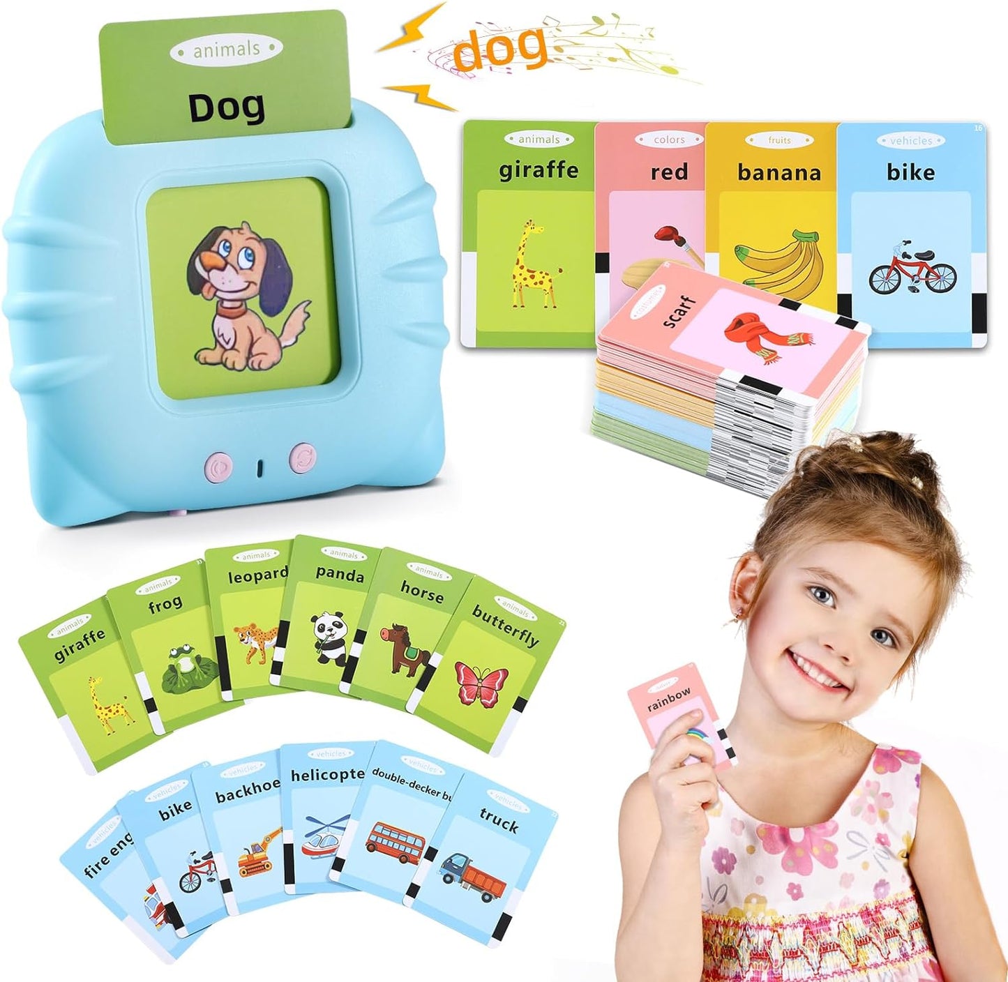 Cartes flash parlantes pour enfants