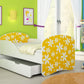 Lit pour enfant Luna avec motifs colorés et tiroir de rangement