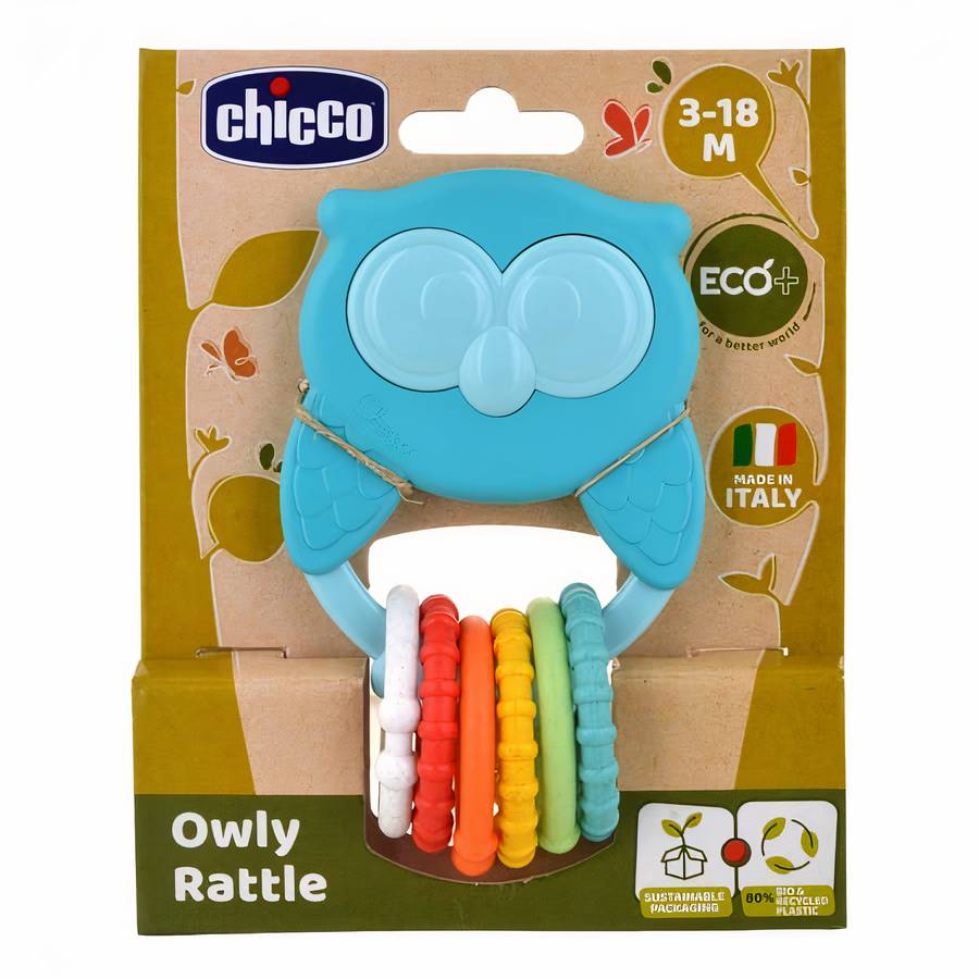 Hochet hibou pour bébé chicco