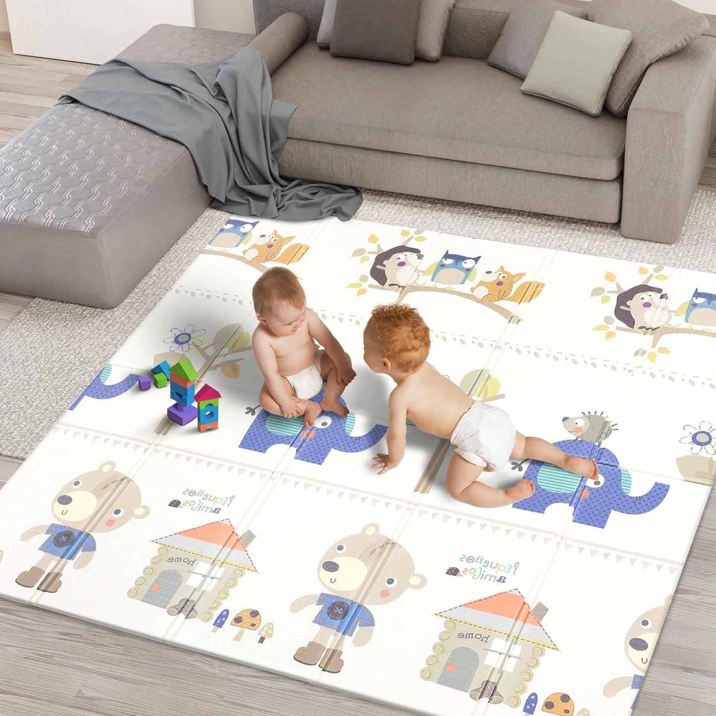 Tapis mousse bébé et enfant