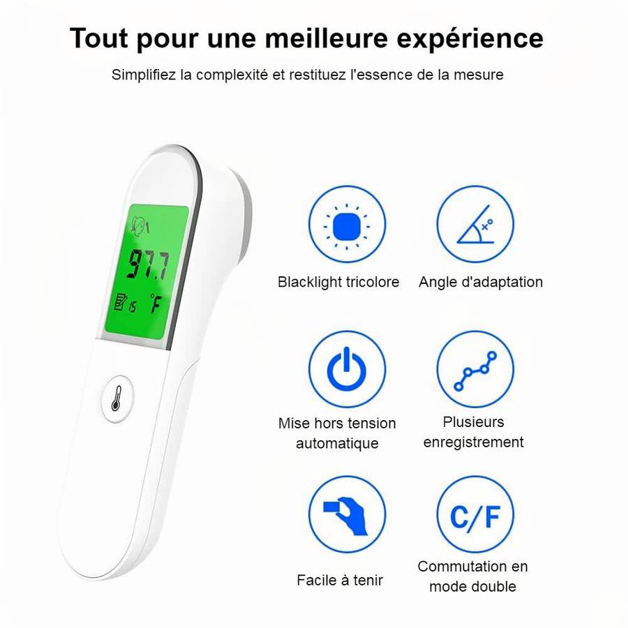 Thermomètre frontal médical pour bébé