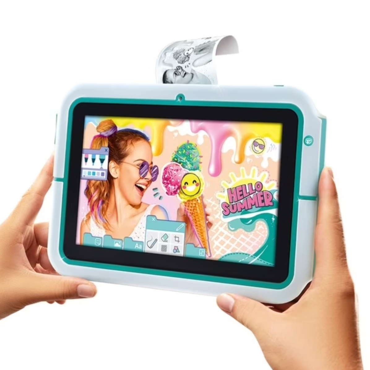 Tablette Interactive avec Impressions Instantanées
