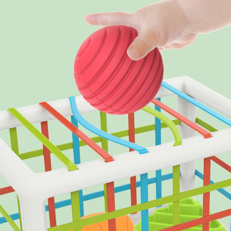 Cube d'activité bébé montessori