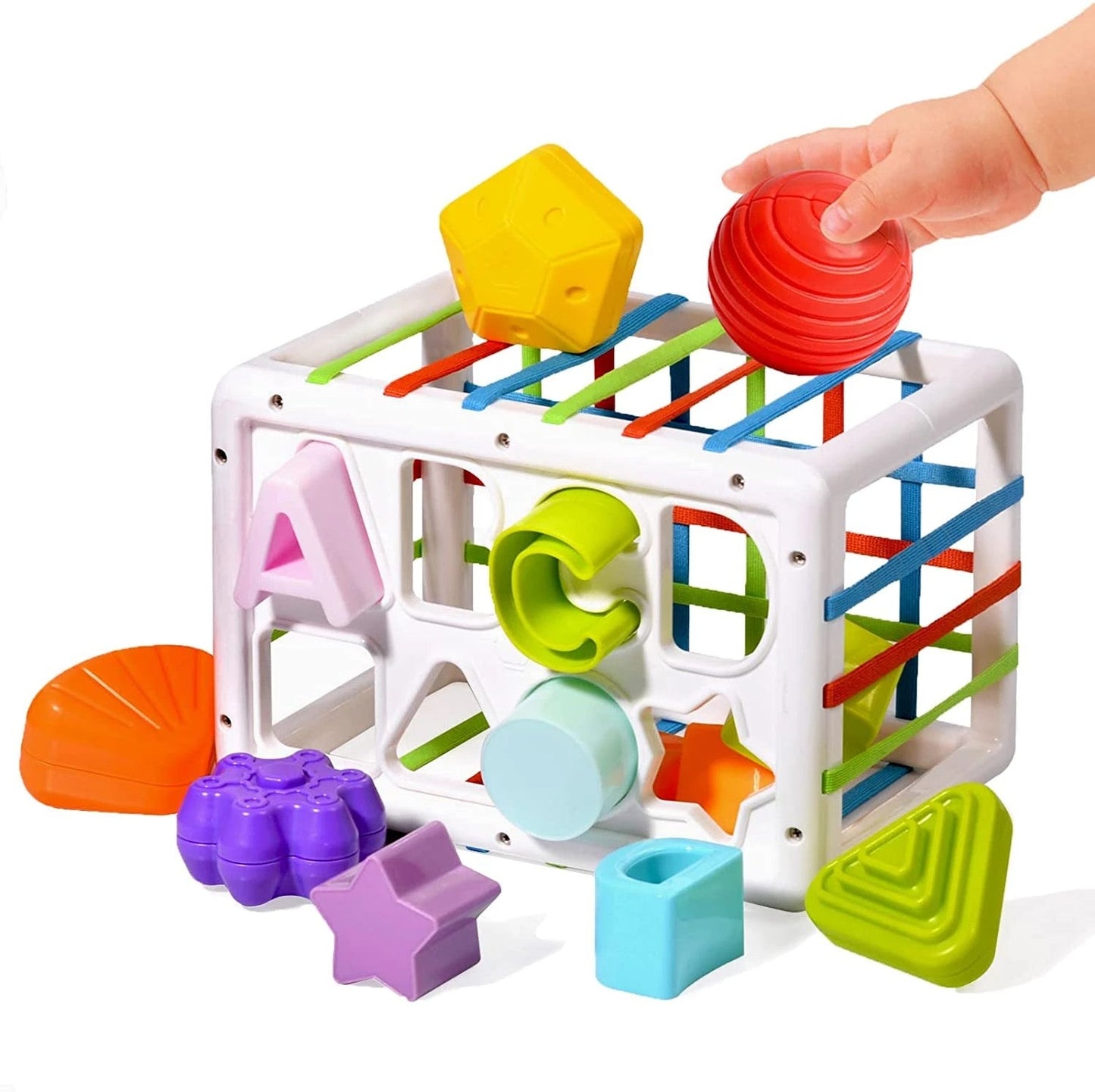 Cube d'activité bébé montessori