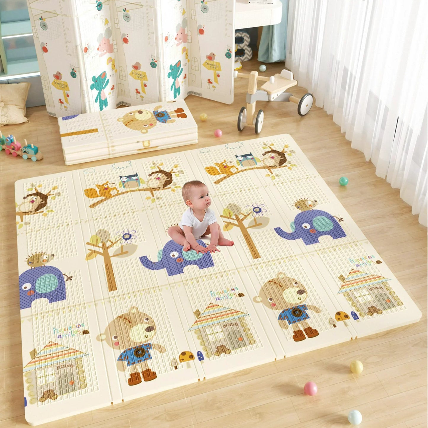 Tapis mousse bébé et enfant