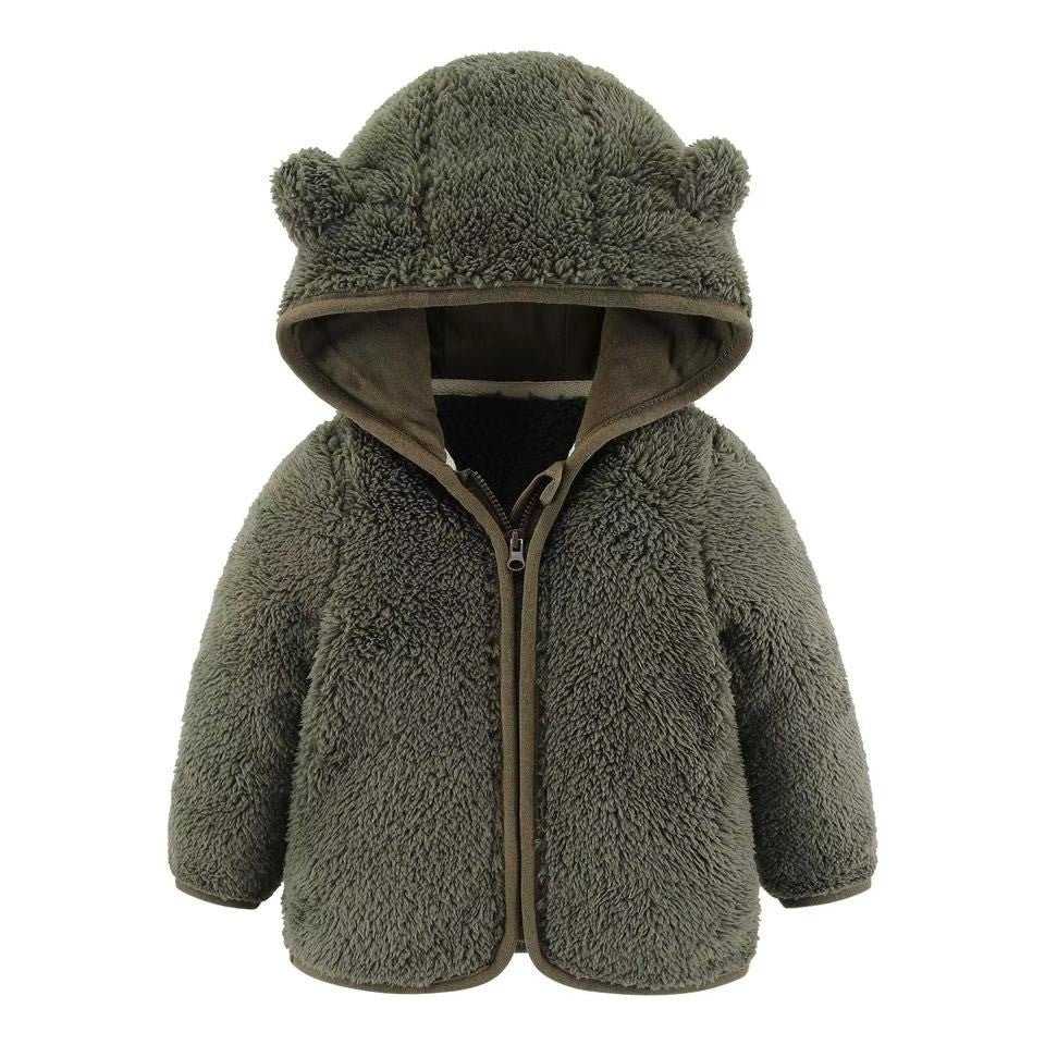 Veste à capuche en polaire pour enfant