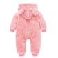 Combinaison ourson bébé en peluche