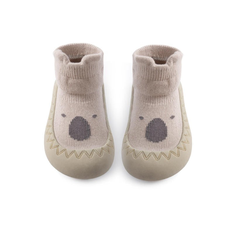 Chaussons chaussettes anti-dérapantes bébé