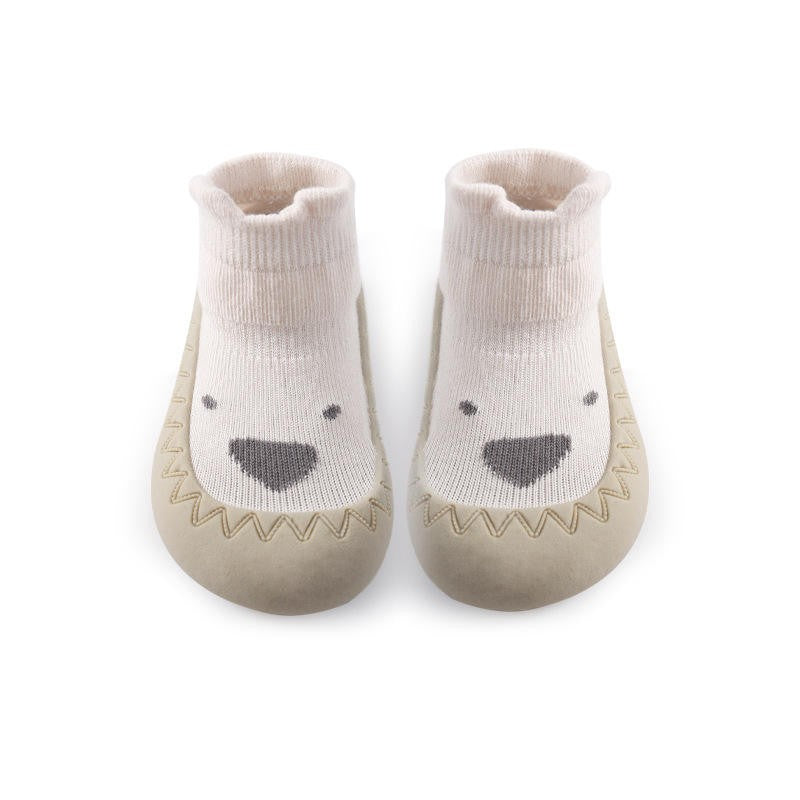 Chaussons chaussettes anti-dérapantes bébé