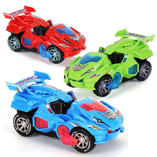 Voiture dinosaure transformable