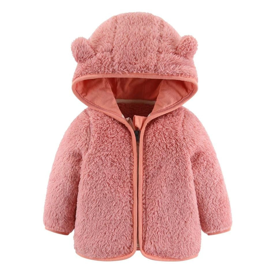 Veste à capuche en polaire pour enfant