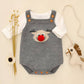 Barboteuse en tricot pour bébé garçon et fille