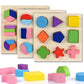 Puzzle formes géométriques montessori