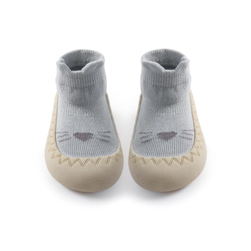 Chaussons chaussettes anti-dérapantes bébé