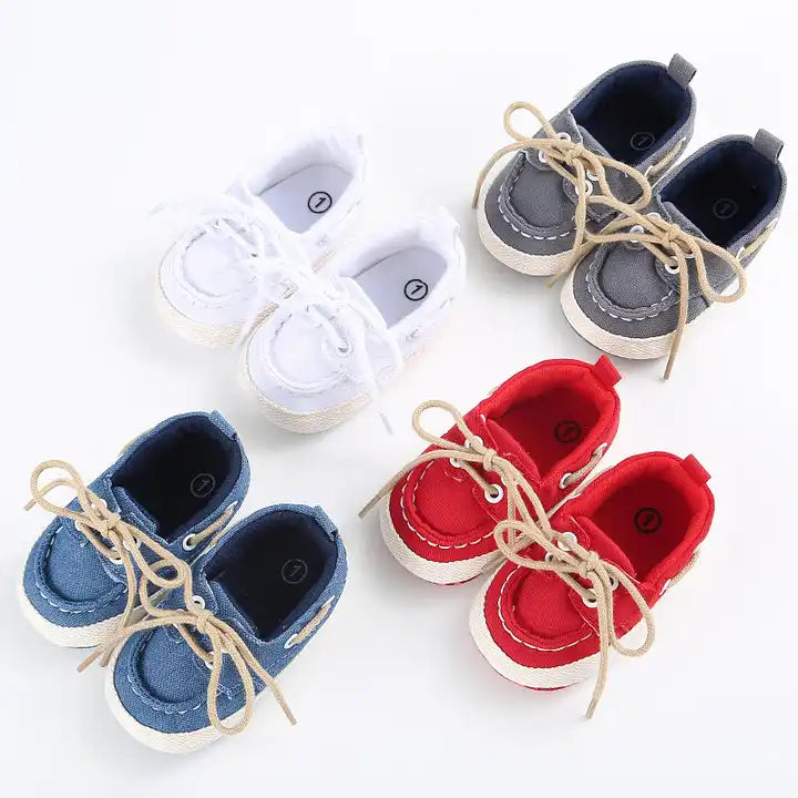 Mocassins à lacets bébé