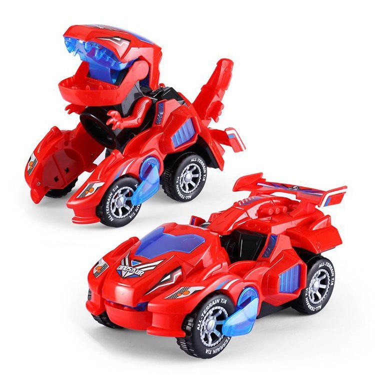 Voiture dinosaure transformable