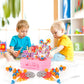 Jeu de construction avec visseuse