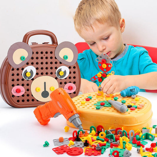 Jouet perceuse visseuse montessori