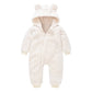 Combinaison ourson bébé en peluche