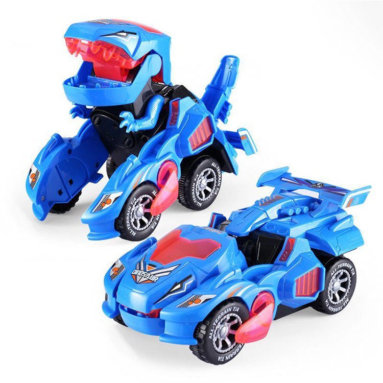 Voiture dinosaure transformable