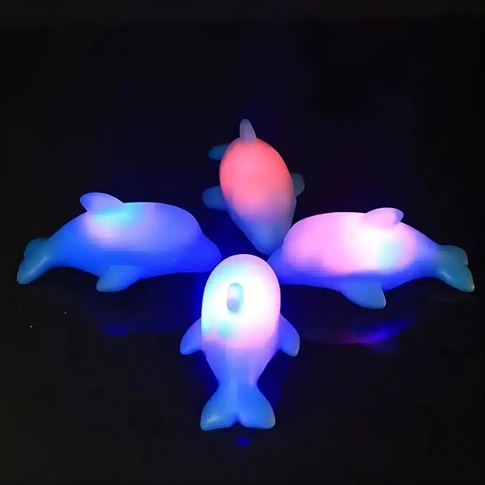 Jouet de bain dauphin lumineux pour bébé