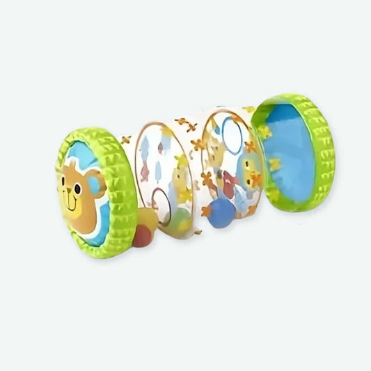 Jouet gonflable bébé en forme de rouleau ourson