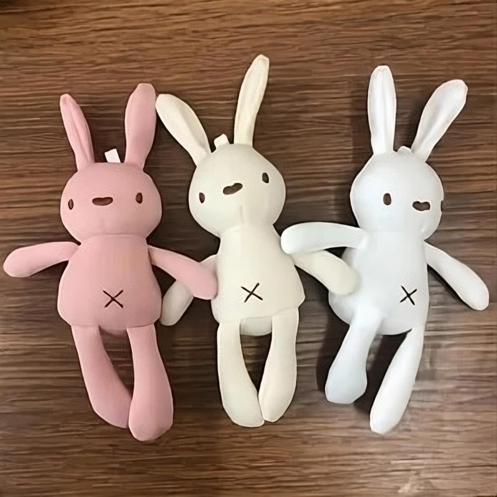 Jouet lapin en peluche pour bébé