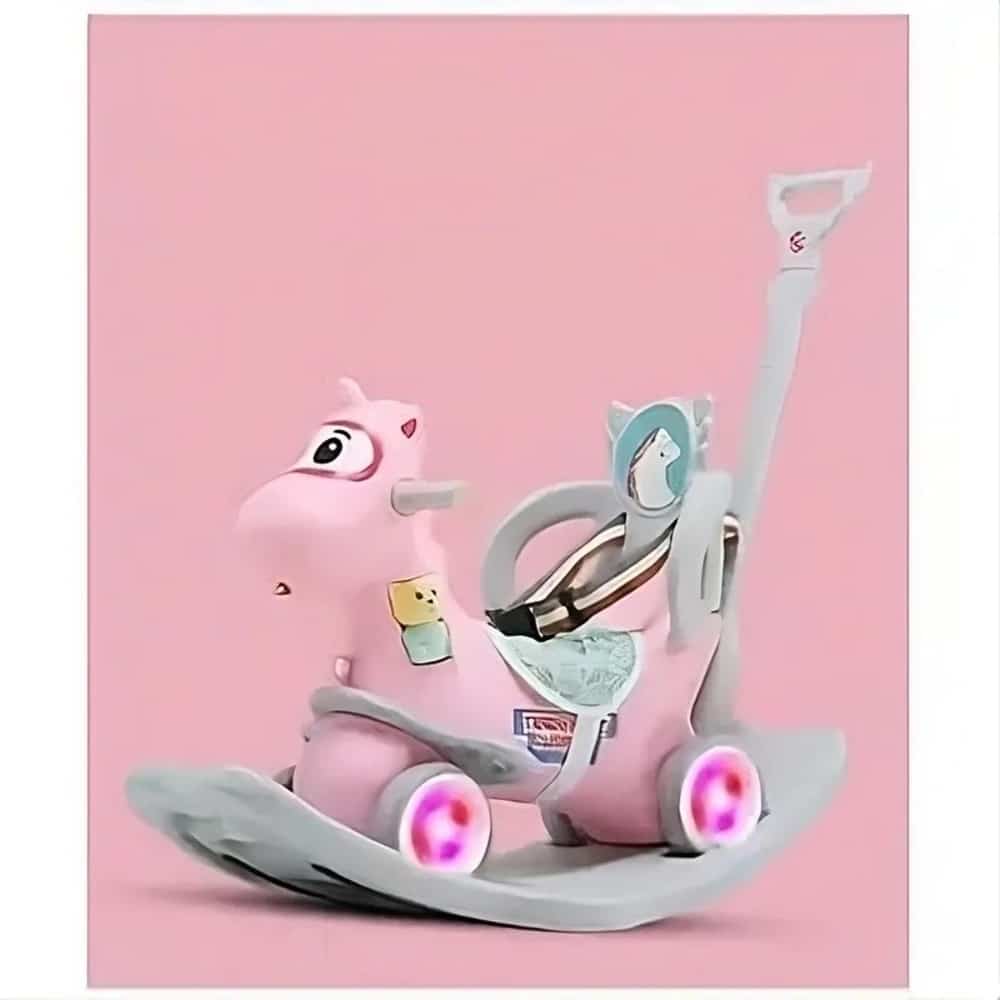 Cheval à bascule en plastique pour bébé