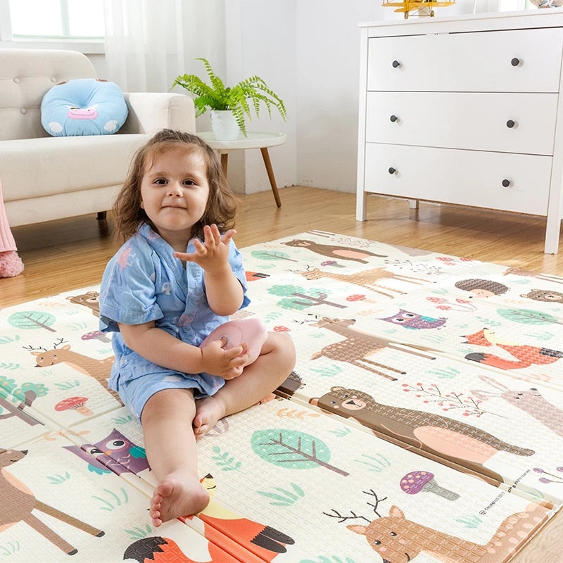 Tapis de jeu en mousse pour bébé et enfant