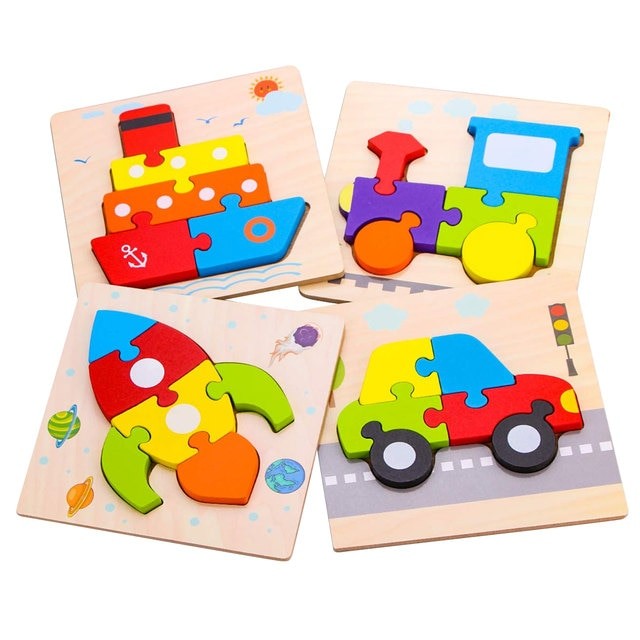 Mes premiers puzzles à encastrer 10 pièces