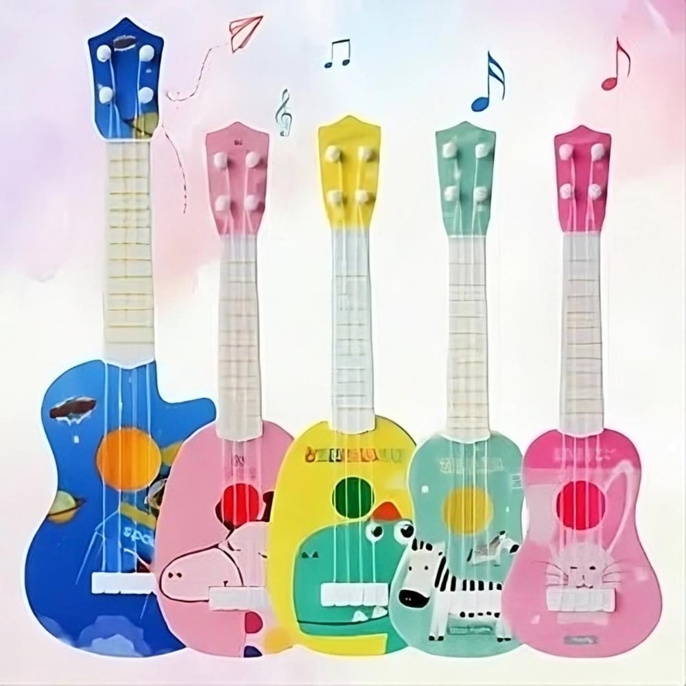 Mini guitare à quatre cordes