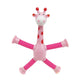 Lot de 4 girafes à ventouse télescopique