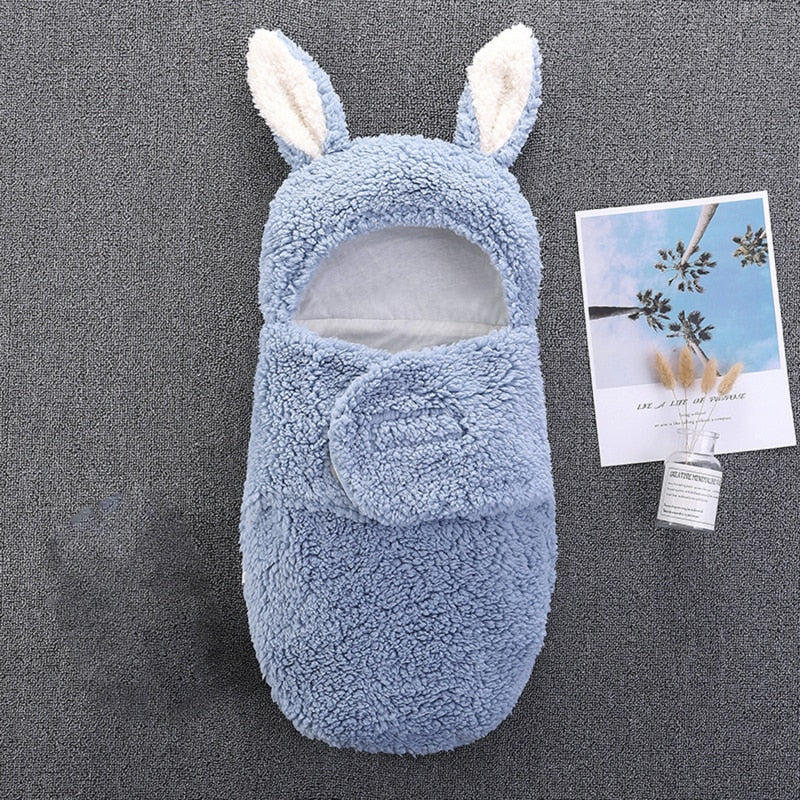 Nid d'ange lapin doux et chaud pour bébé