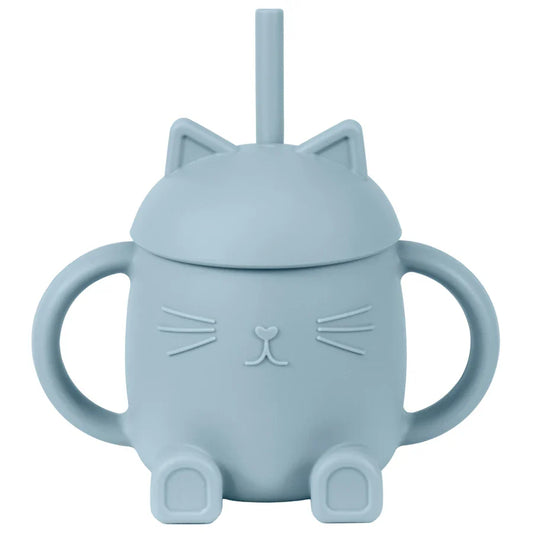 Gobelet bébé silicone chat