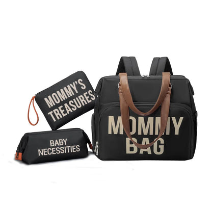 Sac à langer mommy bag 3 pièces