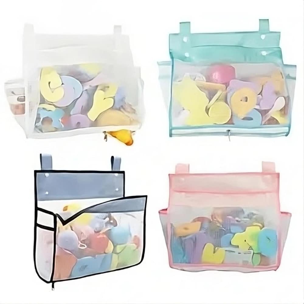 Sac de rangement en maille pour les jouets de bébé