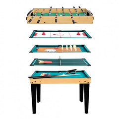 Table Multi-Jeux 10 en 1 Billard, Babyfoot, Ping Pong, etc