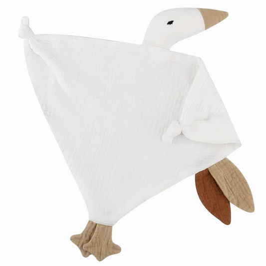 Doudou bébé canard mignon en coton pour filles et garçons